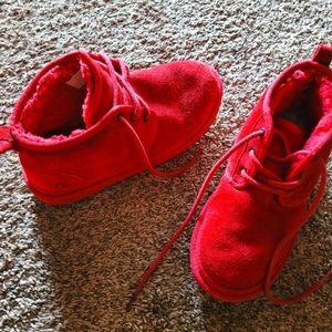 Ugg red boot